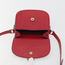 LOUIS VUITTON Epi Saint Cloud PM Shoulder Bag Red M52217 LV Auth 192629-19