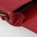 LOUIS VUITTON Epi Saint Cloud PM Shoulder Bag Red M52217 LV Auth 192629-21