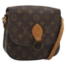 LOUIS VUITTON Monogram Saint Cloud MM Shoulder Bag M51243 LV Auth 192630-1