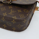 LOUIS VUITTON Monogram Saint Cloud MM Shoulder Bag M51243 LV Auth 192630-15