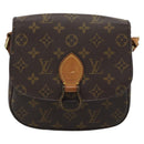 LOUIS VUITTON Monogram Saint Cloud MM Shoulder Bag M51243 LV Auth 192630-13