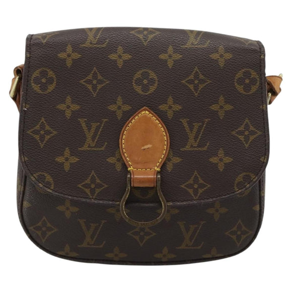 LOUIS VUITTON Monogram Saint Cloud MM Shoulder Bag M51243 LV Auth 192630