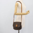 LOUIS VUITTON Monogram Saint Cloud MM Shoulder Bag M51243 LV Auth 192630-26