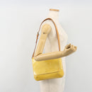 LOUIS VUITTON Monogram Vernis Thompson Street Bag Lime Yellow M91071 Auth 192632-24