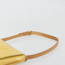 LOUIS VUITTON Monogram Vernis Thompson Street Bag Lime Yellow M91071 Auth 192632-14