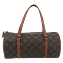 LOUIS VUITTON Monogram Papillon 30 Hand Bag M51365 LV Auth 192641A-2