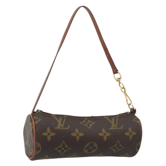 LOUIS VUITTON Monogram Papillon Pouch LV Auth 192642