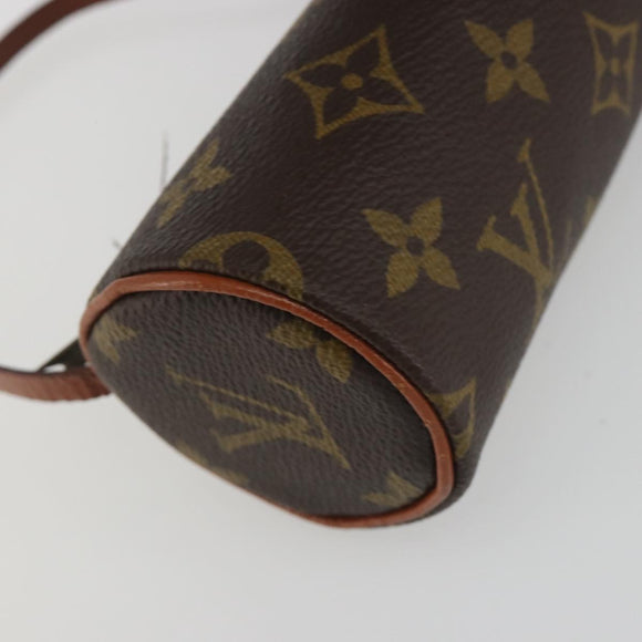 LOUIS VUITTON Monogram Papillon Pouch LV Auth 192642