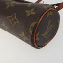 LOUIS VUITTON Monogram Papillon Pouch LV Auth 192642-15