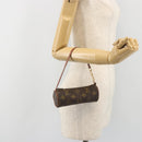 LOUIS VUITTON Monogram Papillon Pouch LV Auth 192642-19