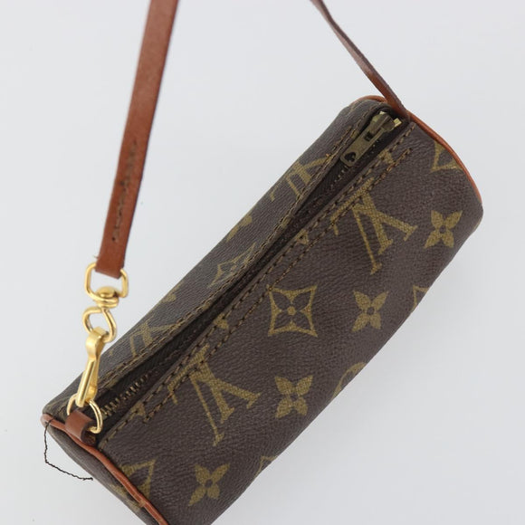 LOUIS VUITTON Monogram Papillon Pouch LV Auth 192642