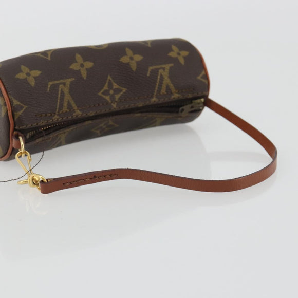LOUIS VUITTON Monogram Papillon Pouch LV Auth 192642