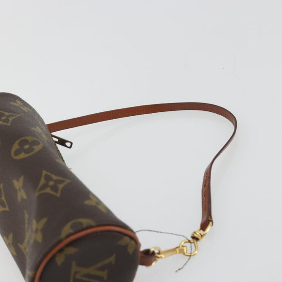 LOUIS VUITTON Monogram Papillon Pouch LV Auth 192642