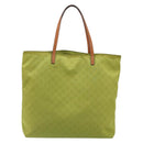 GUCCI GG Canvas Guccissima Tote Bag Nylon Green 295252 Auth 192643-2