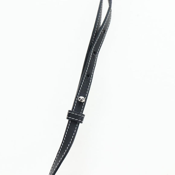 LOEWE Bag Leather Suna Fujita Collaboration Whale Navy Silver Auth 192644M