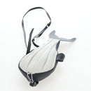 LOEWE Bag Leather Suna Fujita Collaboration Whale Navy Silver Auth 192644M-6