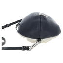LOEWE Bag Leather Suna Fujita Collaboration Whale Navy Silver Auth 192644M-2