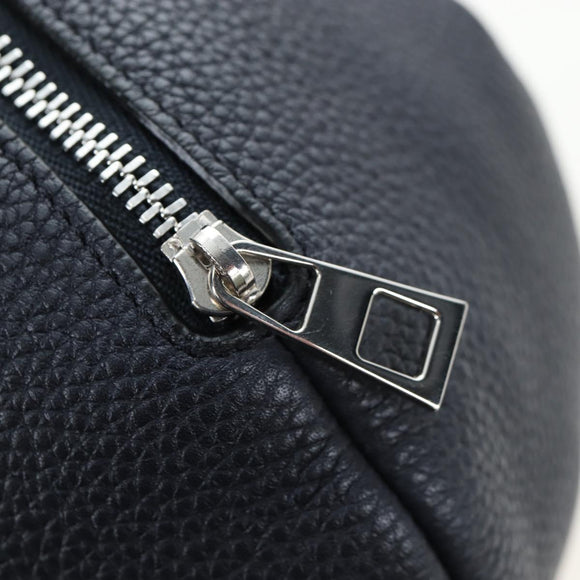 LOEWE Bag Leather Suna Fujita Collaboration Whale Navy Silver Auth 192644M