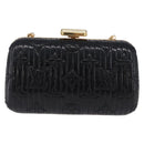 LOUIS VUITTON Monogram motard Minodiere Clutch Bag Black M95750 Auth 192645SAV-2