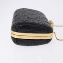 LOUIS VUITTON Monogram motard Minodiere Clutch Bag Black M95750 Auth 192645SAV-3