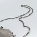 Stella MacCartney Falabella Chain Bag Polyester 2way Gray 495150 Auth 192646A-14
