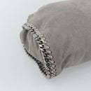 Stella MacCartney Falabella Chain Bag Polyester 2way Gray 495150 Auth 192646A-16