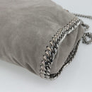 Stella MacCartney Falabella Chain Bag Polyester 2way Gray 495150 Auth 192646A-17