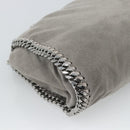 Stella MacCartney Falabella Chain Bag Polyester 2way Gray 495150 Auth 192646A-18