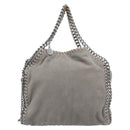 Stella MacCartney Falabella Chain Bag Polyester 2way Gray 495150 Auth 192646A-13