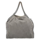 Stella MacCartney Falabella Chain Bag Polyester 2way Gray 495150 Auth 192646A-2