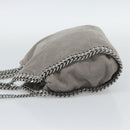 Stella MacCartney Falabella Chain Bag Polyester 2way Gray 495150 Auth 192646A-3