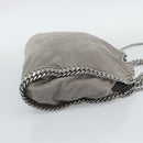 Stella MacCartney Falabella Chain Bag Polyester 2way Gray 495150 Auth 192646A-4