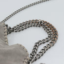 Stella MacCartney Falabella Chain Bag Polyester 2way Gray 495150 Auth 192646A-8