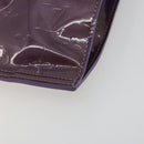 LOUIS VUITTON Monogram Vernis Stanton Tote Bag Purple Viole M91079 Auth 192648-15