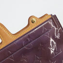 LOUIS VUITTON Monogram Vernis Stanton Tote Bag Purple Viole M91079 Auth 192648-9