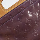 LOUIS VUITTON Monogram Vernis Stanton Tote Bag Purple Viole M91079 Auth 192648-10