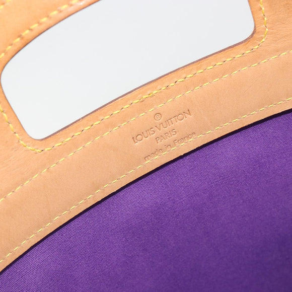 LOUIS VUITTON Monogram Vernis Stanton Tote Bag Purple Viole M91079 Auth 192648