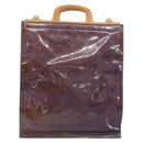 LOUIS VUITTON Monogram Vernis Stanton Tote Bag Purple Viole M91079 Auth 192648-13