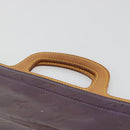 LOUIS VUITTON Monogram Vernis Stanton Tote Bag Purple Viole M91079 Auth 192648-14