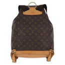 LOUIS VUITTON Monogram Montsouris GM Backpack M51135 LV Auth 192651A-3