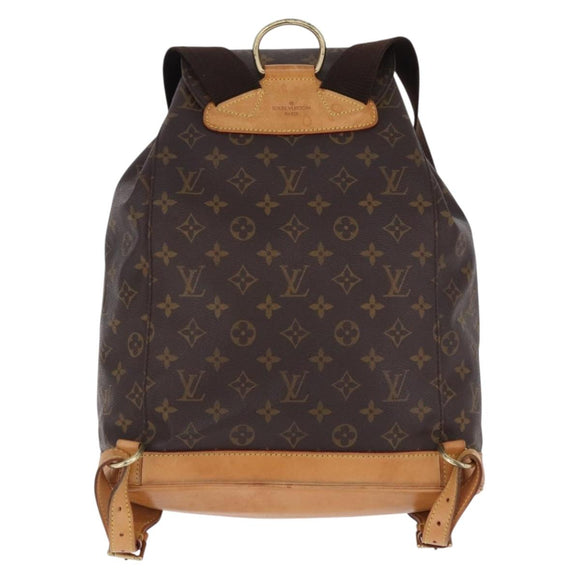 LOUIS VUITTON Monogram Montsouris GM Backpack M51135 LV Auth 192651A