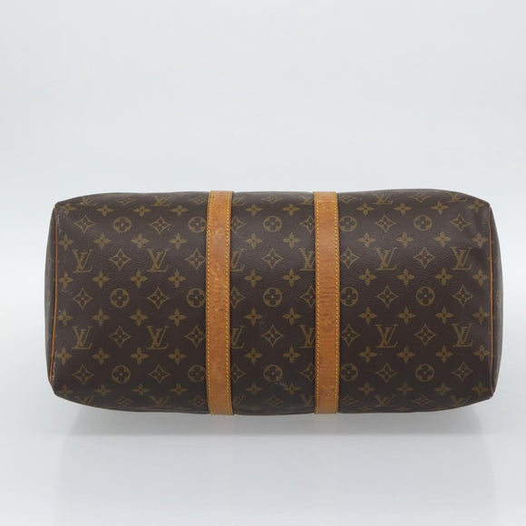 LOUIS VUITTON Monogram Keepall 50 Boston Bag M41426 LV Auth 192652