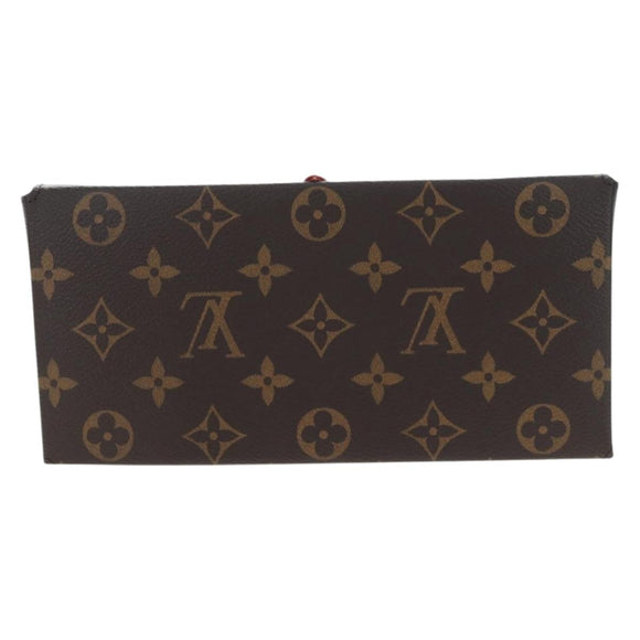 LOUIS VUITTON Monogram Etui6 Paille Accessory Case GI0477 LV Auth 192656M