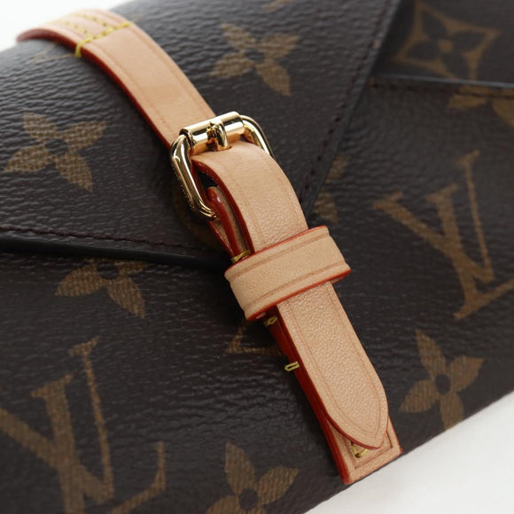 LOUIS VUITTON Monogram Etui6 Paille Accessory Case GI0477 LV Auth 192656M
