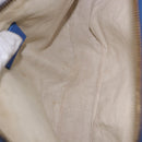 GUCCI Tiger Pattern Hand Bag Leather 2way Blue Gold 453565 Auth 192658A-10