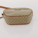 CELINE Macadam Canvas Shoulder Bag PVC Leather 2 Set Beige Auth 192660-17