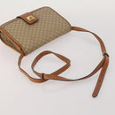 CELINE Macadam Canvas Shoulder Bag PVC Leather 2 Set Beige Auth 192660-5