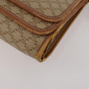 CELINE Macadam Canvas Shoulder Bag PVC Leather 2 Set Beige Auth 192660-8