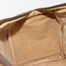 GUCCI GG Supreme Web Sherry Line Bag PVC Beige Gold 24 012 3842 Auth 192661-22
