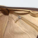GUCCI GG Supreme Web Sherry Line Bag PVC Beige Gold 24 012 3842 Auth 192661-23